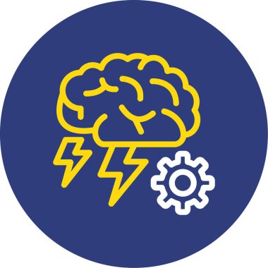 Modern simgenin vektör illüstrasyonu