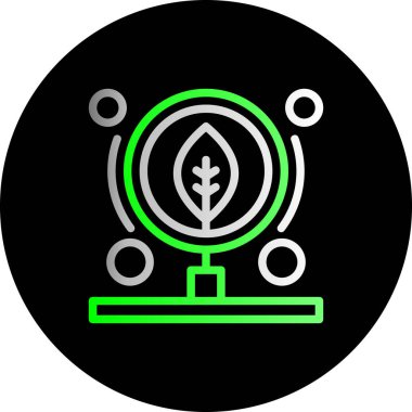 Vektör Ağacı Simgesi illüstrasyonu