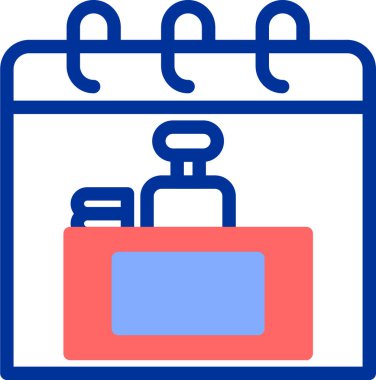 Takvim. Web simgesi basit illüstrasyon