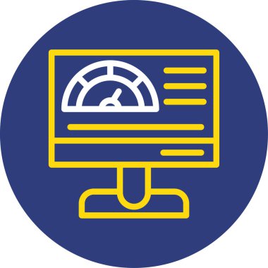 dizüstü bilgisayar simgesi, vektör illüstrasyonu