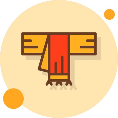 Çadır. Web simgesi basit illüstrasyon