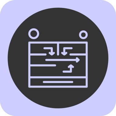 seo modern simgesinin vektör illüstrasyonu