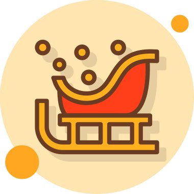 Sandalye. Web simgesi basit illüstrasyon