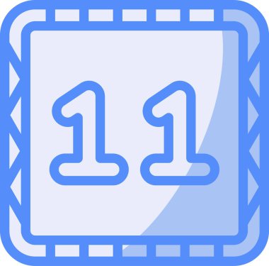 Takvim simgesi vektör illüstrasyonu