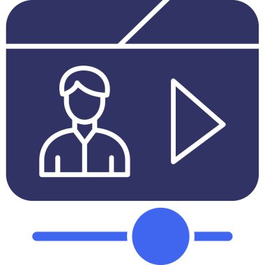 Geliştirme ve vektör illüstrasyonu için web tasarım simgesi