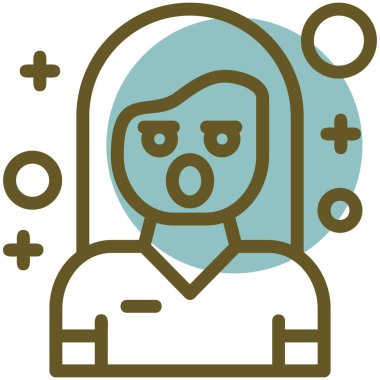 Maskeli bir adamın vektör çizimi