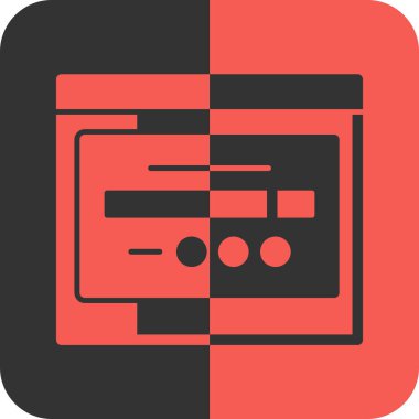 seo modern simgesinin vektör illüstrasyonu