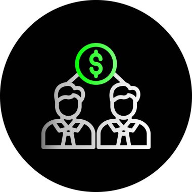 para simgesi vektör illüstrasyonu