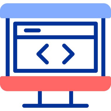 tarayıcı web simgesi basit vektörü