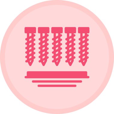 Güzellik ve moda simgelerinin vektör çizimi