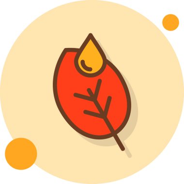 Sonbahar yaprağı. Sonbahar yapraklarının çizimi