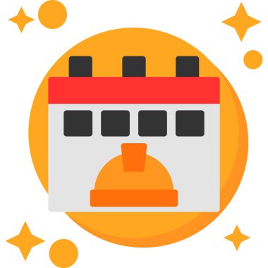 İzole edilmiş tek bir Çin ikonunun vektör çizimi