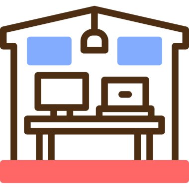 mimari yapı şehir simgesi - taslak biçimi