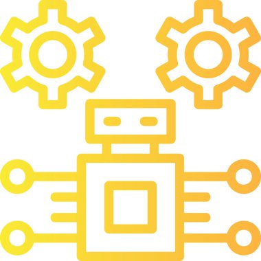 Seo simgesinin vektör illüstrasyonu