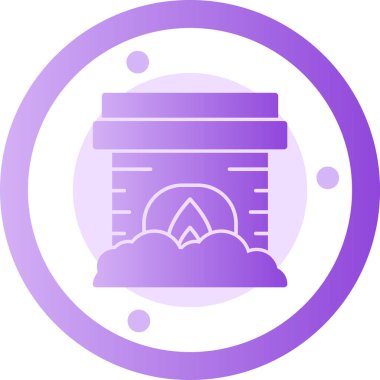 Bir poşet kahvenin vektör çizimi