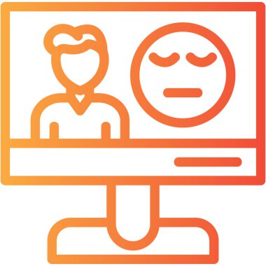 bilgisayar simgesi vektör illüstrasyonu