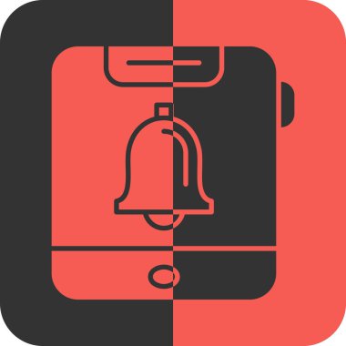 Cep telefonu simgesinin vektör modern simgesi