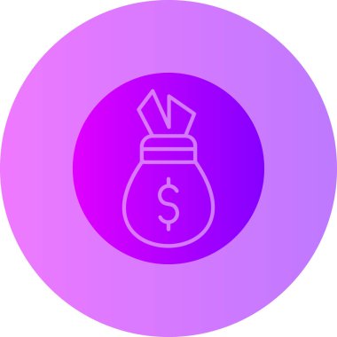 Madeni para ikonu. Web için para vektör simgelerinin basit illüstrasyonu