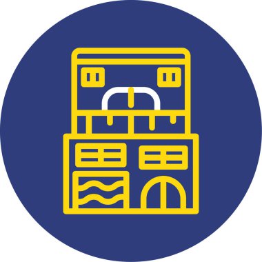 Modern b 'nin vektör illüstrasyonu eksik simgesi