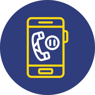 cep telefonu ikonu vektör illüstrasyonu