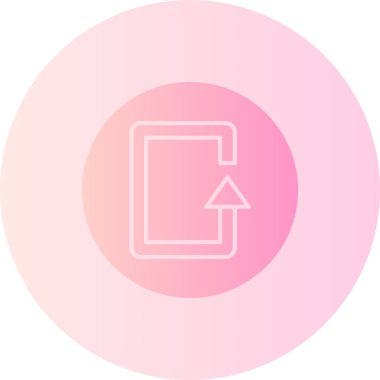 Kırmızı ve siyah bir okun vektör çizimi