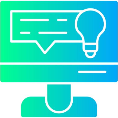 Projeniz için vektör sohbet simgesi