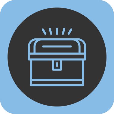 kutu vektör renk simgesi