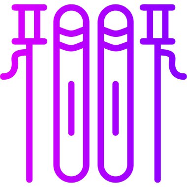 Çin ikonu vektör illüstrasyonu