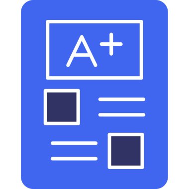 Eğitim simgesinin vektör illüstrasyonu