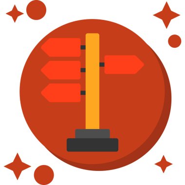 Bir noel simgesinin vektör illüstrasyonu