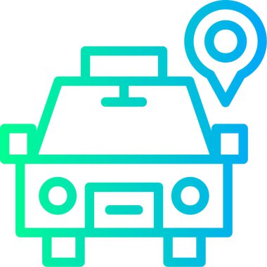 dağıtım konumu haritası simgesi