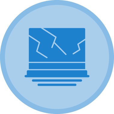 Modern b 'nin vektör illüstrasyonu eksik simgesi