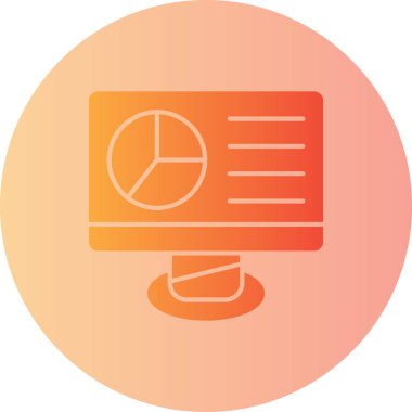 seo modern simgesinin vektör illüstrasyonu