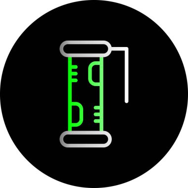 Seo ve teknoloji simgesinin vektör illüstrasyonu