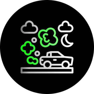 araba yıkama ikonu vektör illüstrasyonu