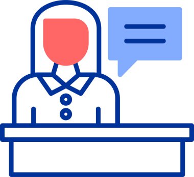 Çağrı merkezi. Basit resimleme