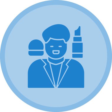 İnsan simgesinin vektör illüstrasyonu