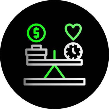 para simgesi vektör illüstrasyonu