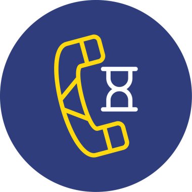 Vektör Çağrısı Simgesi illüstrasyonu