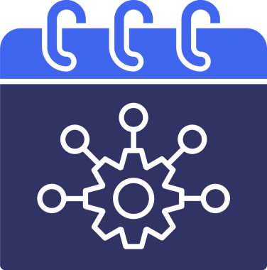 Teçhizat Web simgesi basit illüstrasyon