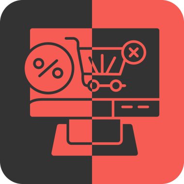 Modern simgenin vektör illüstrasyon tasarımı