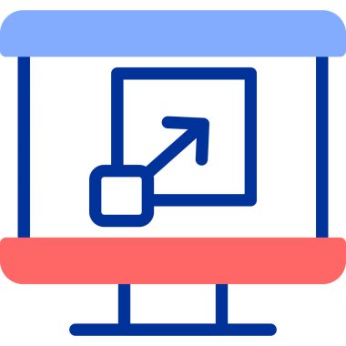 bilgisayar ekran web simgesi