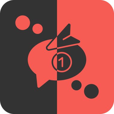 Bozuk para ikonu vektör illüstrasyon tasarımı