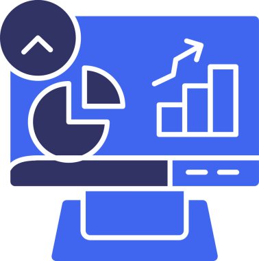 Çizelge. Web simgesi basit illüstrasyon
