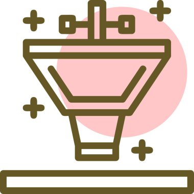 Modern b 'nin vektör illüstrasyonu eksik simgesi