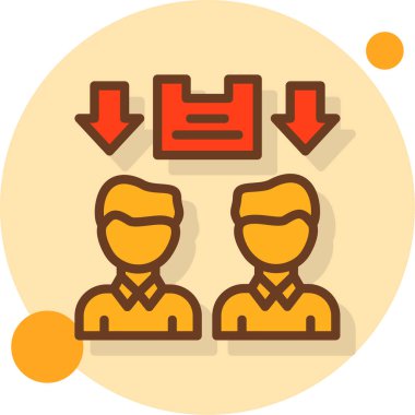 kullanıcı web simgesi, basit vektör illüstrasyonu