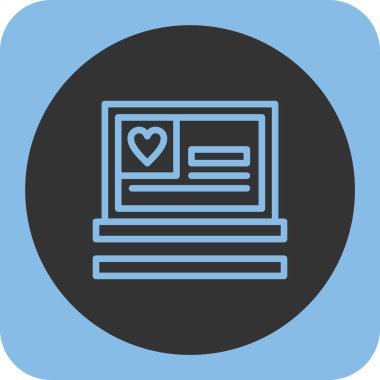 ok simgesi olan kalp, vektör illüstrasyonu