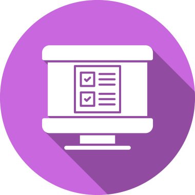 Modern dizüstü bilgisayar simgesinin vektör illüstrasyonu