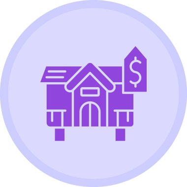 Ev modern simgesinin vektör illüstrasyonu