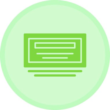 Dizüstü bilgisayar simgesinin vektör çizimi